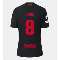 Camiseta Barcelona Pedri Gonzalez #8 Segunda Equipación Replica 2024-25 mangas cortas